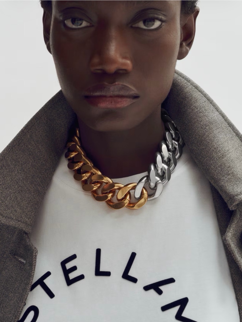 Stella McCartney X  H&M  two-tone necklace